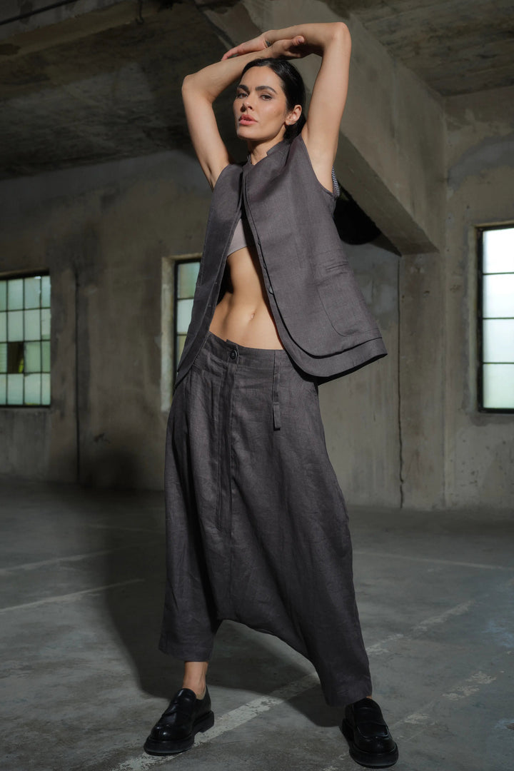 Comfortable and Stylish - Bohemian Linen Harem Pants