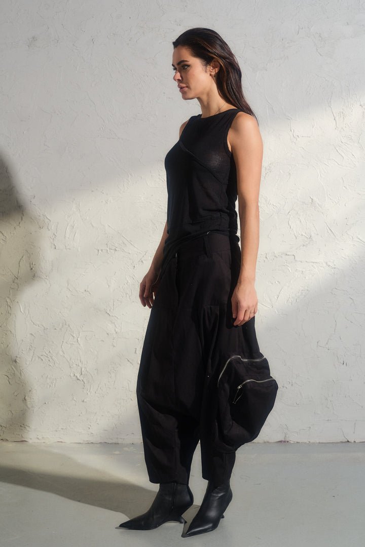 Avant garde cargo pants