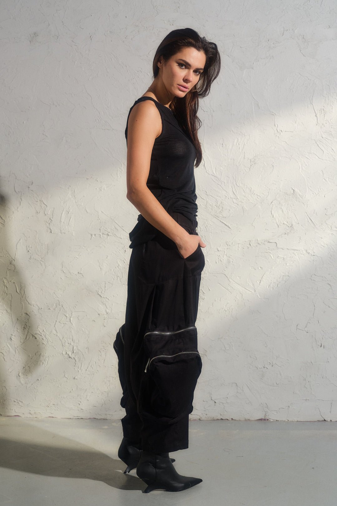 Avant garde cargo pants
