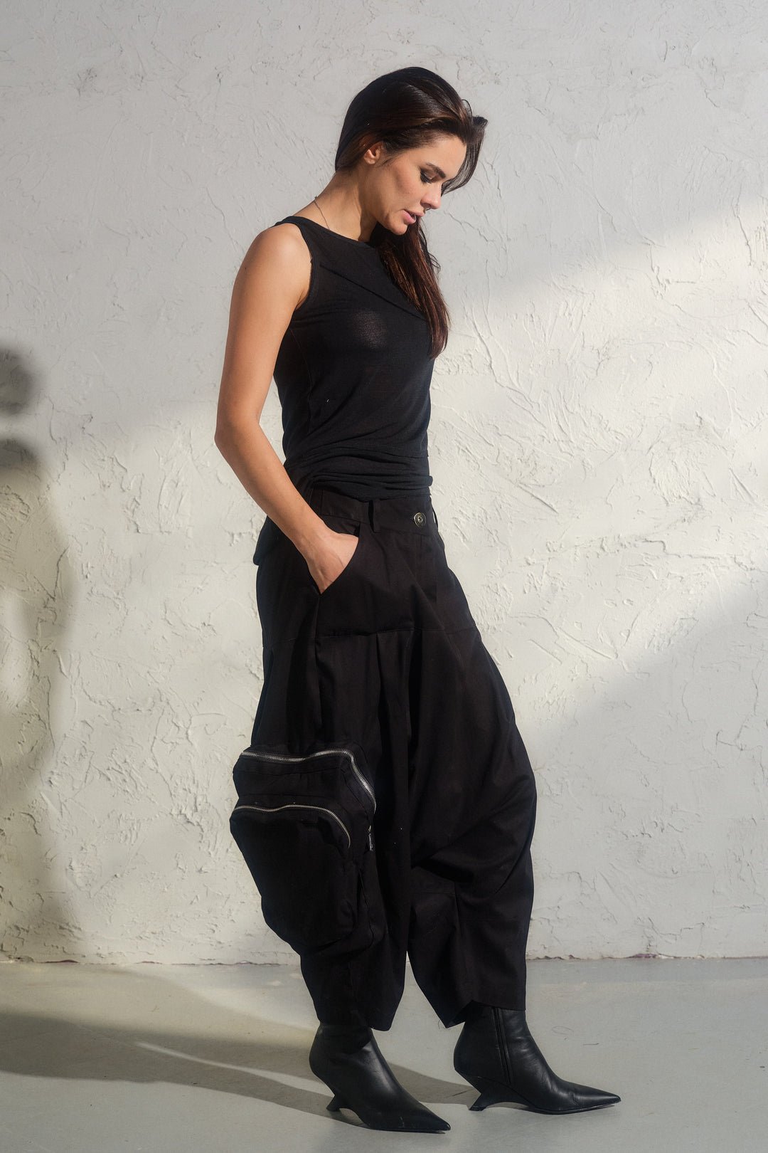 Avant garde cargo pants